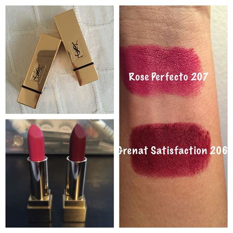 YSL Rose Perfecto (207) Rouge Pur Couture Mat Lipstick